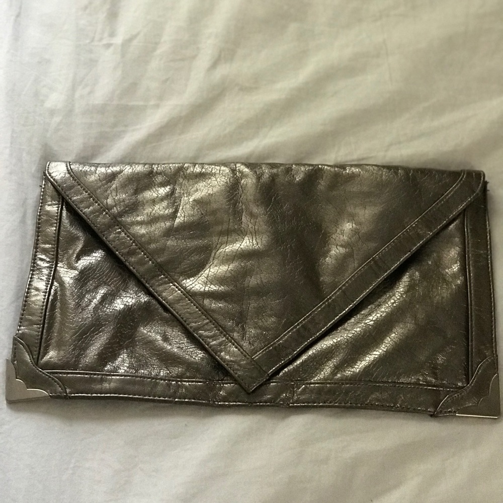 Metallic Envelope Clutch